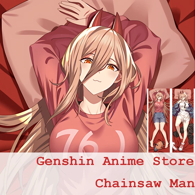 Anime Chainsaw Man Power Cosplay Dakimakura Hugging Body Pillow