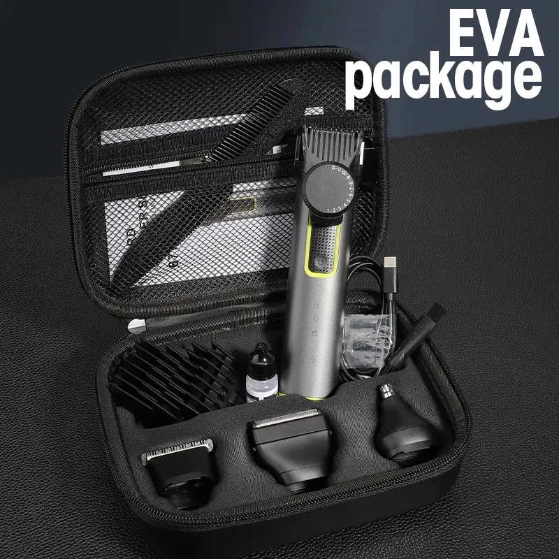Hair Clipper Electric Shaver Hair Trimmer Body Trimmer Xiaomi Youpin New Men Grooming Kit MultiFunction IPX5 Waterproof Pro Electric Hair Clipper 4-in-1 Shaver Nose Hair Trimmer Set