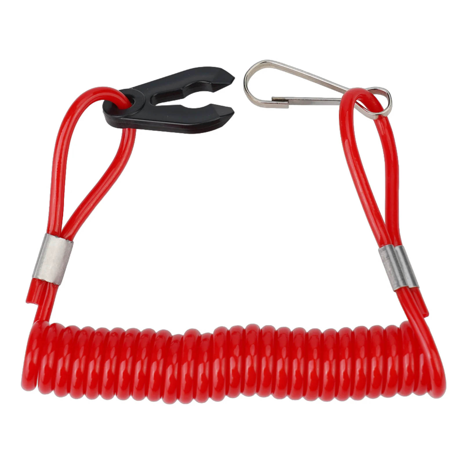 

1pcs Marine Flameout Switch Safety Rope 1.2m Rotating Spring Hook For Johnson/Evinrude/Circuit Breaker Safety Rope For Honda