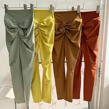 Yoga Leggings Women Fitness Leggings Running Cycling Pants Breathable Sports Leggings High Waist Summer Workout Gym Clothing 1
