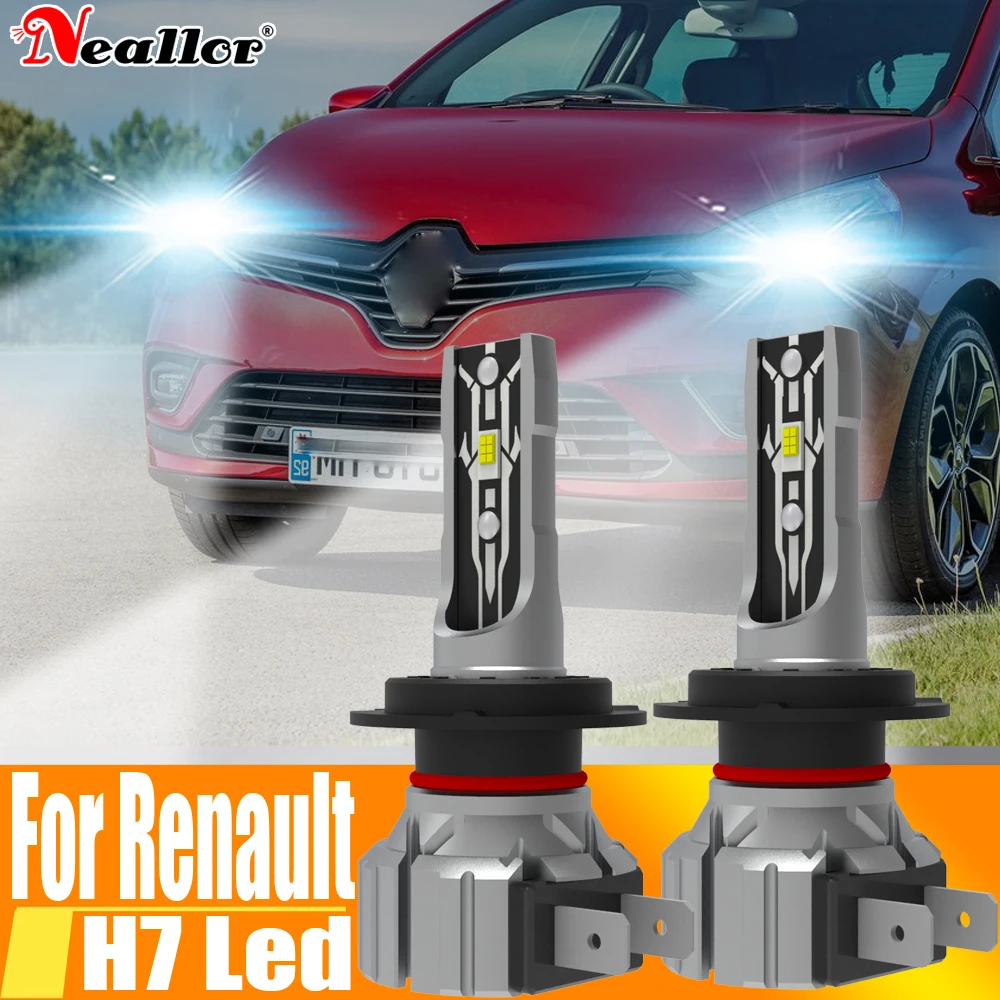 H7 LED Kit für Renault CLIO 2 Facelift Abblendlicht CANbus Birnen