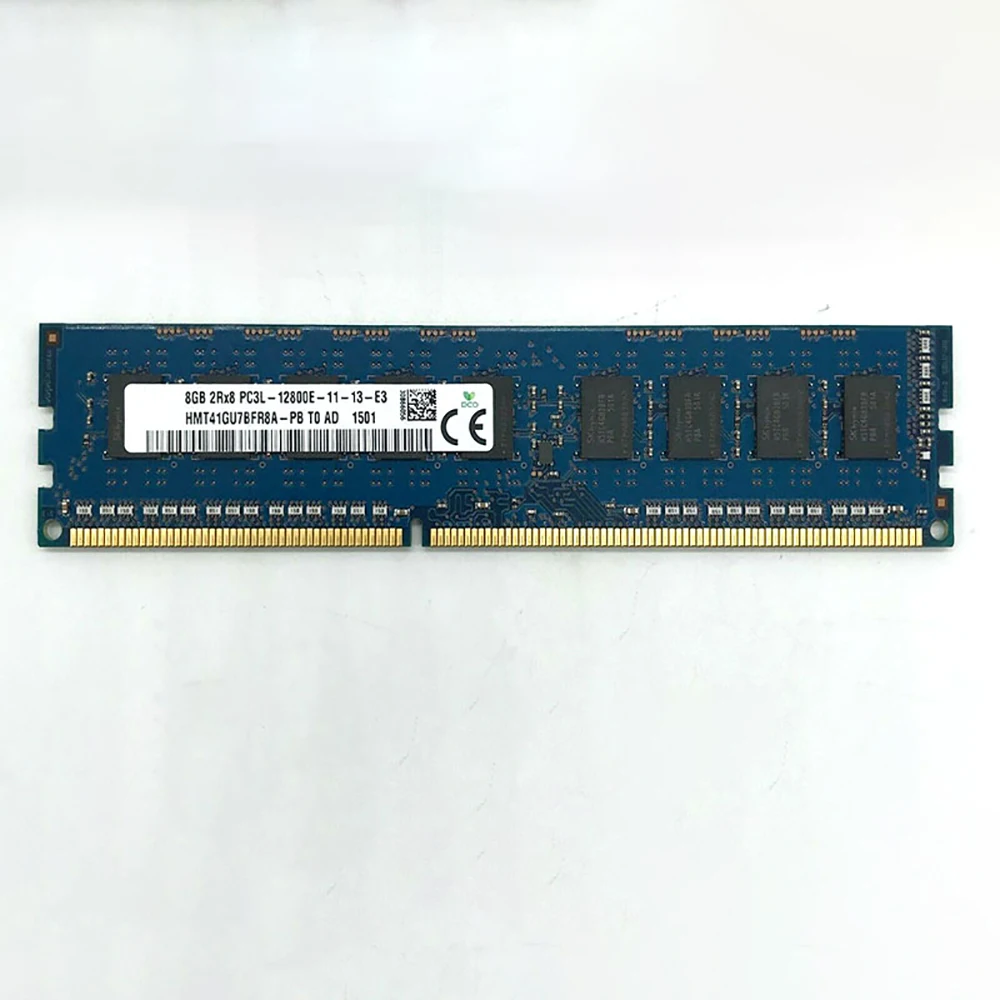

1 Pcs 8GB 2RX8 PC3L-12800E-11-13-E3 HMT41GU7BFR8A-PB HMT41GU7AFR8A-PB 1600 RAM For SK Hynix Memory
