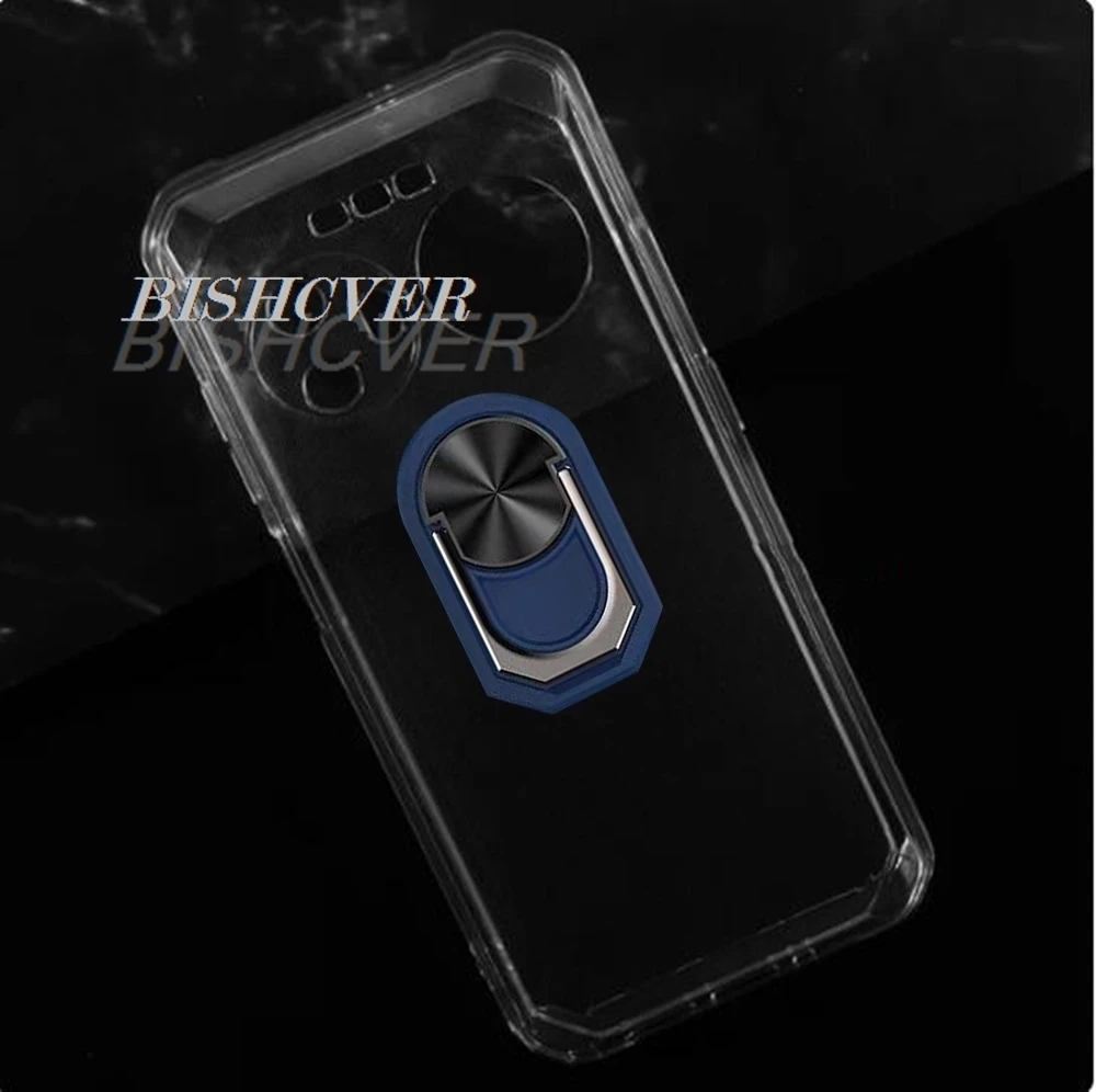 Oukitel WP52 용 충격 방지 링 거치대, 6.6 인치 OukitelWP52 WP 52 케이스, 소프트 실리콘 TPU 보호 거치대 커버