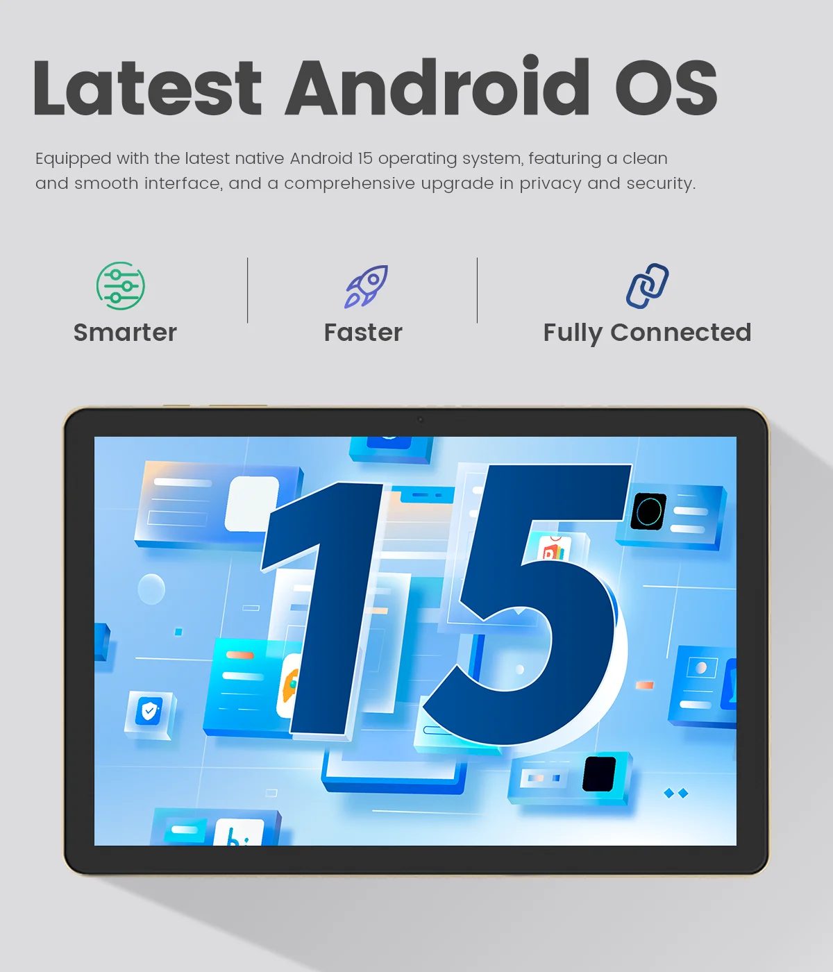 ANRY C95 11 Inch Android 15 Tablet 2026 Octa Core 20GB RAM 128GB ROM 6000mAh 18W Fast Charging 5G WiFi 6 HD IPS Global Tablet PC 4