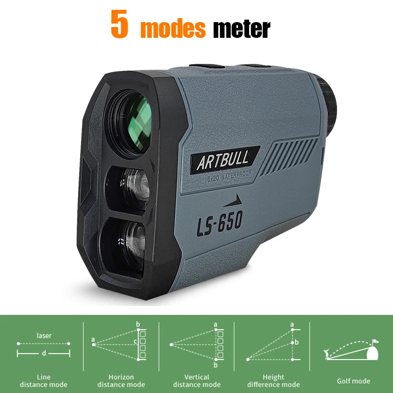 ARTBULL ゴルフ用レーザー距離計測定器　Laser rangefinder Amazon.co.jp: ARTBULL ゴルフ距離測定器 650メートル距離計 屋外