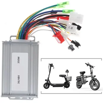 Accessori per biciclette elettriche 36V/48V Bici elettrica 350W Controller motore DC senza spazzole per scooter elettrico per bicicletta elettrica