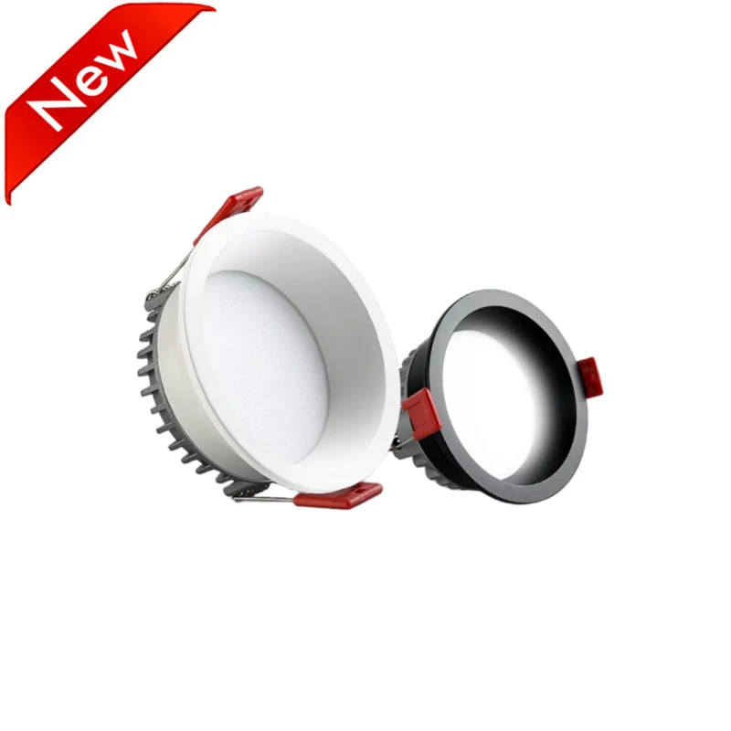 downlighters Recessed Anti-Glare LED Downlight 7W/9W/12W/15W Dimmable LED Ceiling Spotlight Backlight Indoor Lighting led downlights bunnings