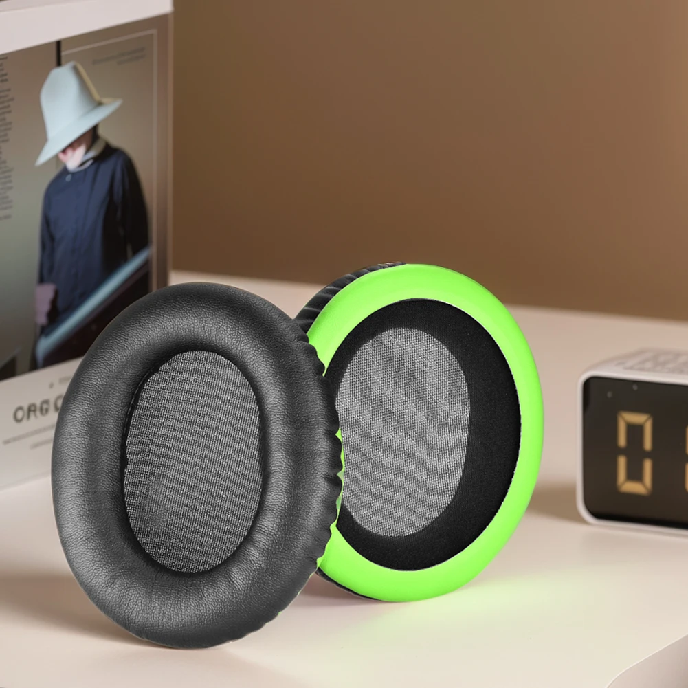 Ear Cups Parts Memory Foam Headphones Ear Pads Protein Leather Headset Ear Cushion for Kingston Hyperx Cloud 2 Stinger Core