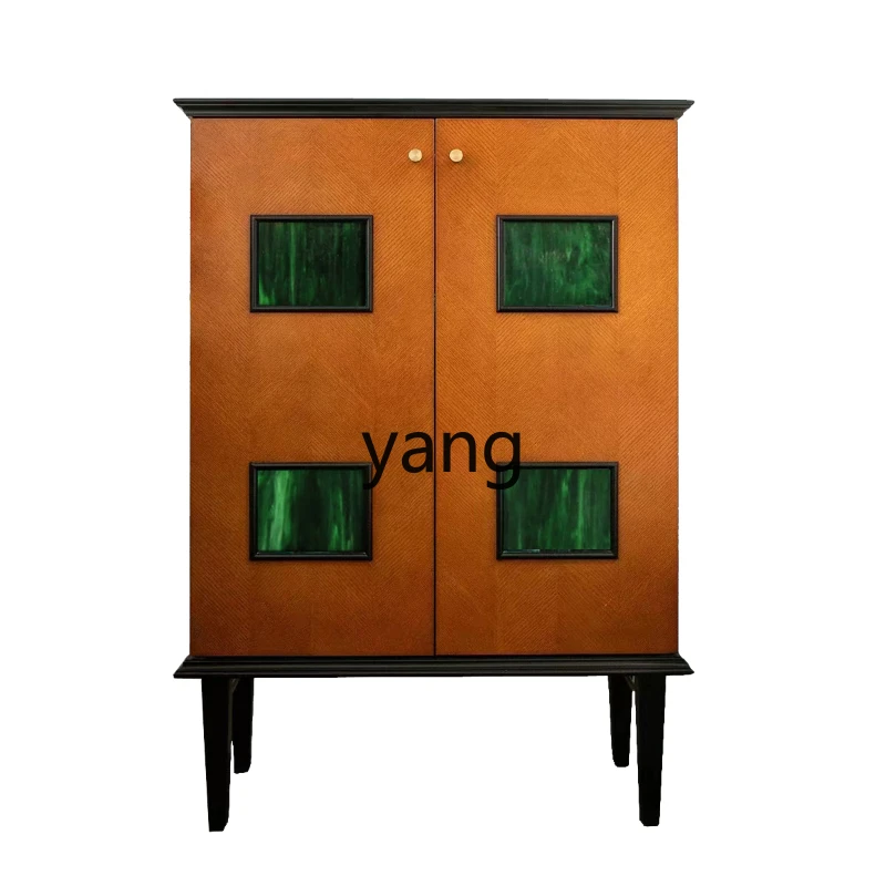 Yhl Carambola Cat Floating Wave Side Cabinet Retro Side Cabinet Mid-Ancient Credenza Designer Originale