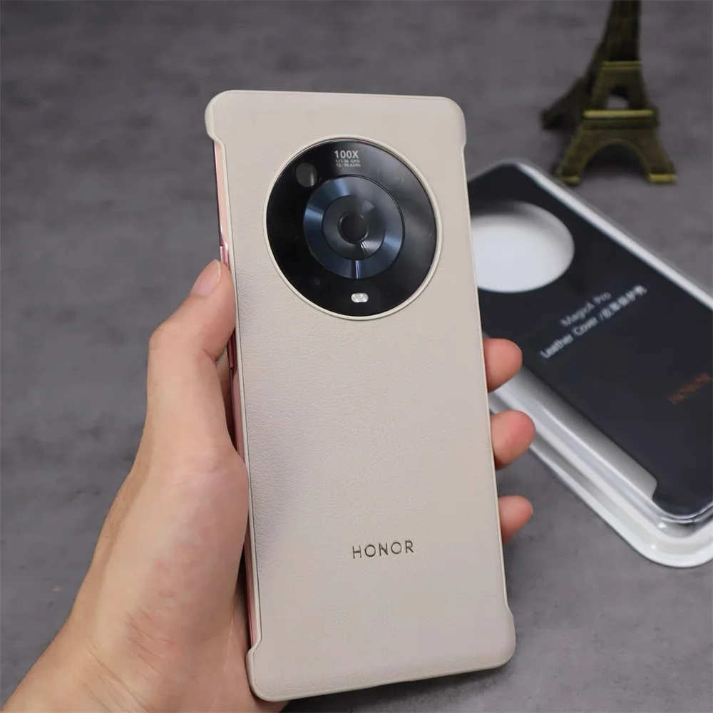 Premium PU Leather Shockproof Protective Case for Honor Magic Series - 5G s Bumper Cover with Box