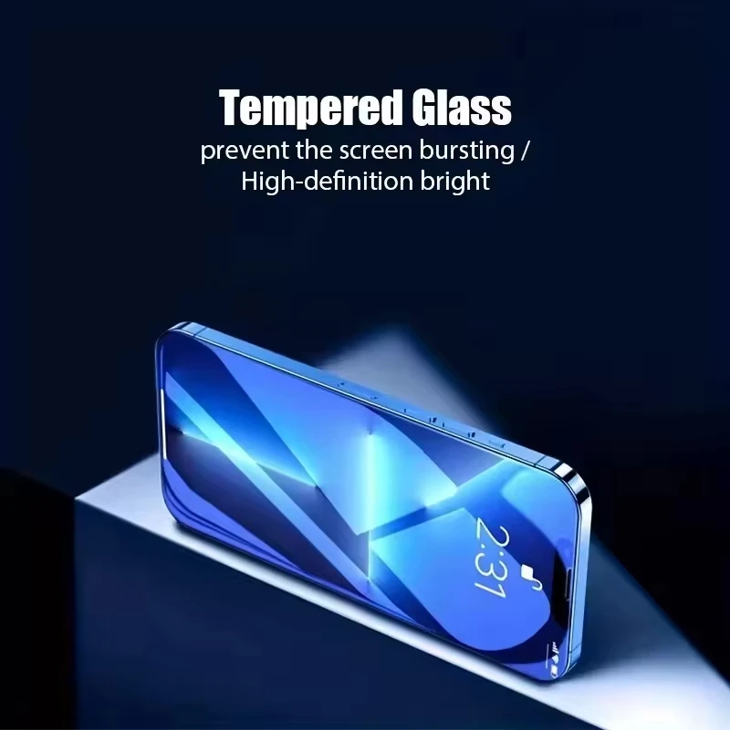 Ultra-Clear HD Tempered Glass Screen Protector - Dust-Free & Easy Installation