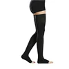 2pcs Open Toe 20-30mmHg Graduated High Compression Stockings Medical Thigh High Varicose Veins Stocking for Men Women Swelling 5