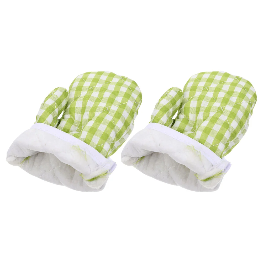 

2pcs Kitchen Oven Gloves Heat Resistant Oven Mitts Baking Gloves Oven Mitts