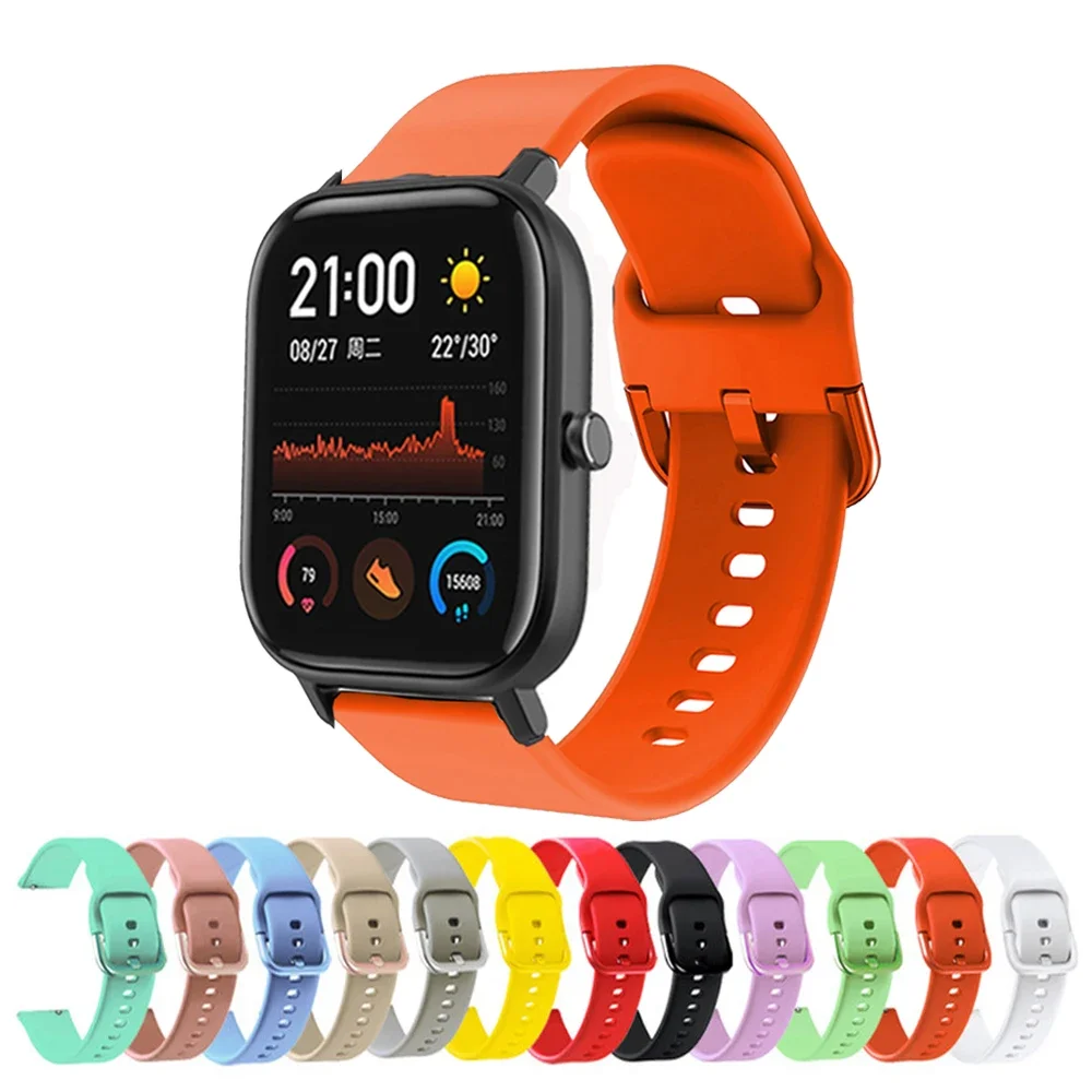 

20mm Silicone Replacement Band For COLMI P8/P8 Plus/P8 Mix Smart Watch Sport Wrist Bracelet For COLMI P28 Plus/P9/V23 Pro Strap