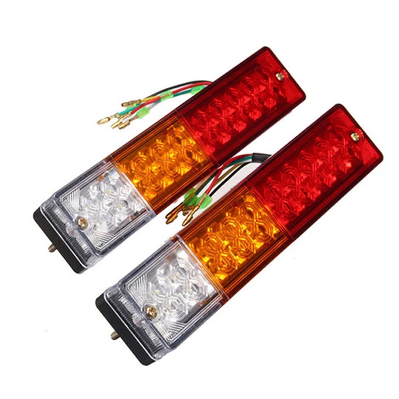 자동차 트럭 트레일러 후미등, 후진 방향 지시등, 20 LED 후미등