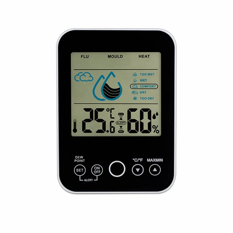 

LCD Digital Thermometer Hygrometer Indoor Temperature Sensor Healthy Care Monitor Humidity Meter Weather Station