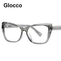 Optical Clear Reading Glasses For Vision +1 +1.5 +1.75 +2 Fashion Gray Eyeglasses Anti Blue Light Sexy Cat Eye Glasses Women 2