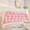 Tatami Bed Backrest Cushion Rectangular Headboard Pillow Sleeping Neck Body Pillows Large Backrest Support Bolster Room Decors 2