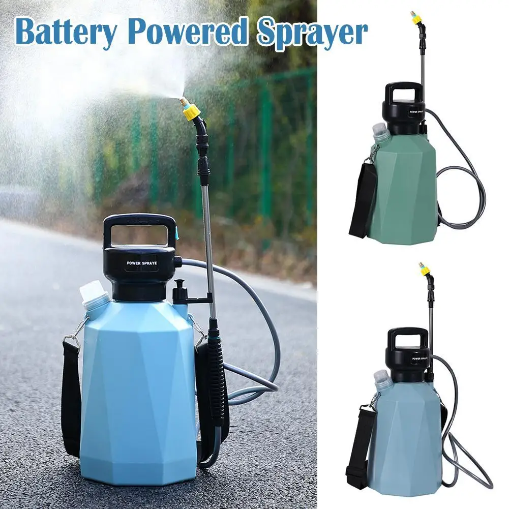 

5L Electric Sprayer Garden Automatic Atomization USB Rechargeable Plant Sprayer Bottle Sprinkler Watering Can Garden Irrigation