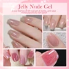BORN PRETTY 10ml Translucent Jelly Nude Gel Nail Polish Colorful  Varnish Semi Permanent UV LED Nail Art  Manicure Gel 5