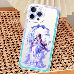 Genshin Impact Columbina Themed Transparent Phone Case - Samsung S26 EDGE (Z1)