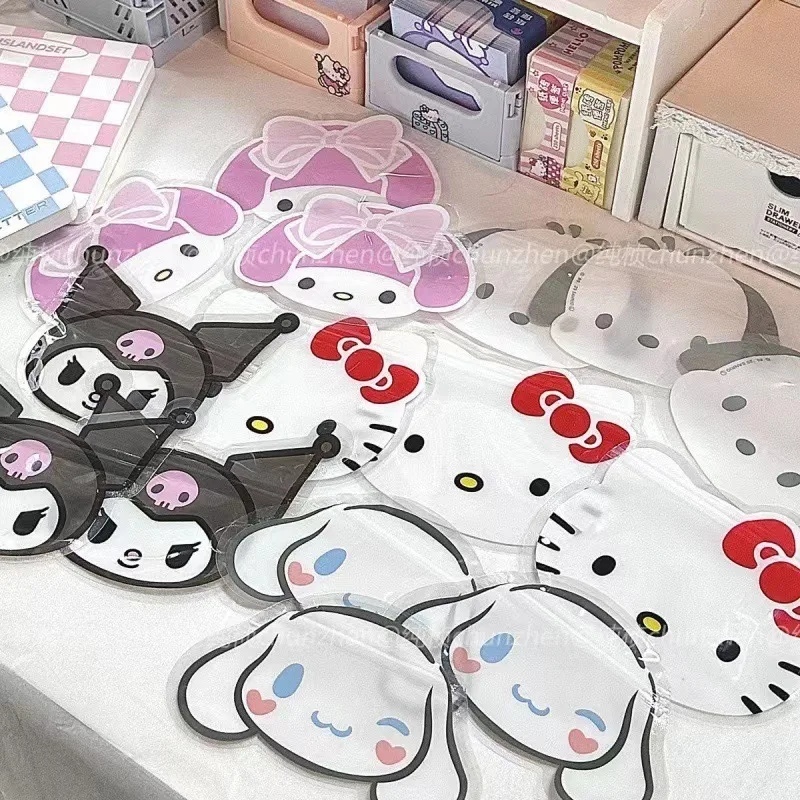 Ziplock Storage Bag 30/60/120pcs Sanrio Cartoon Ziplock Bag Anime Cute Kurome Melody Transparent Special Shaped Plastic Storage Bag Sealed Gift