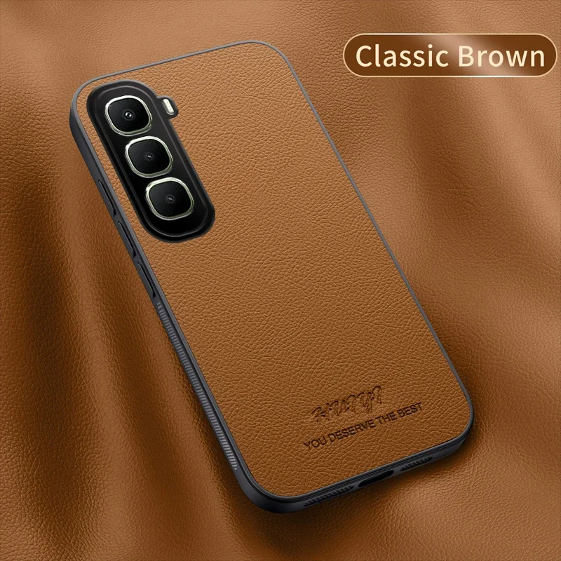 Premium Car Magnetic Leather Protective Case - Elegant Matte Soft Frame Cover