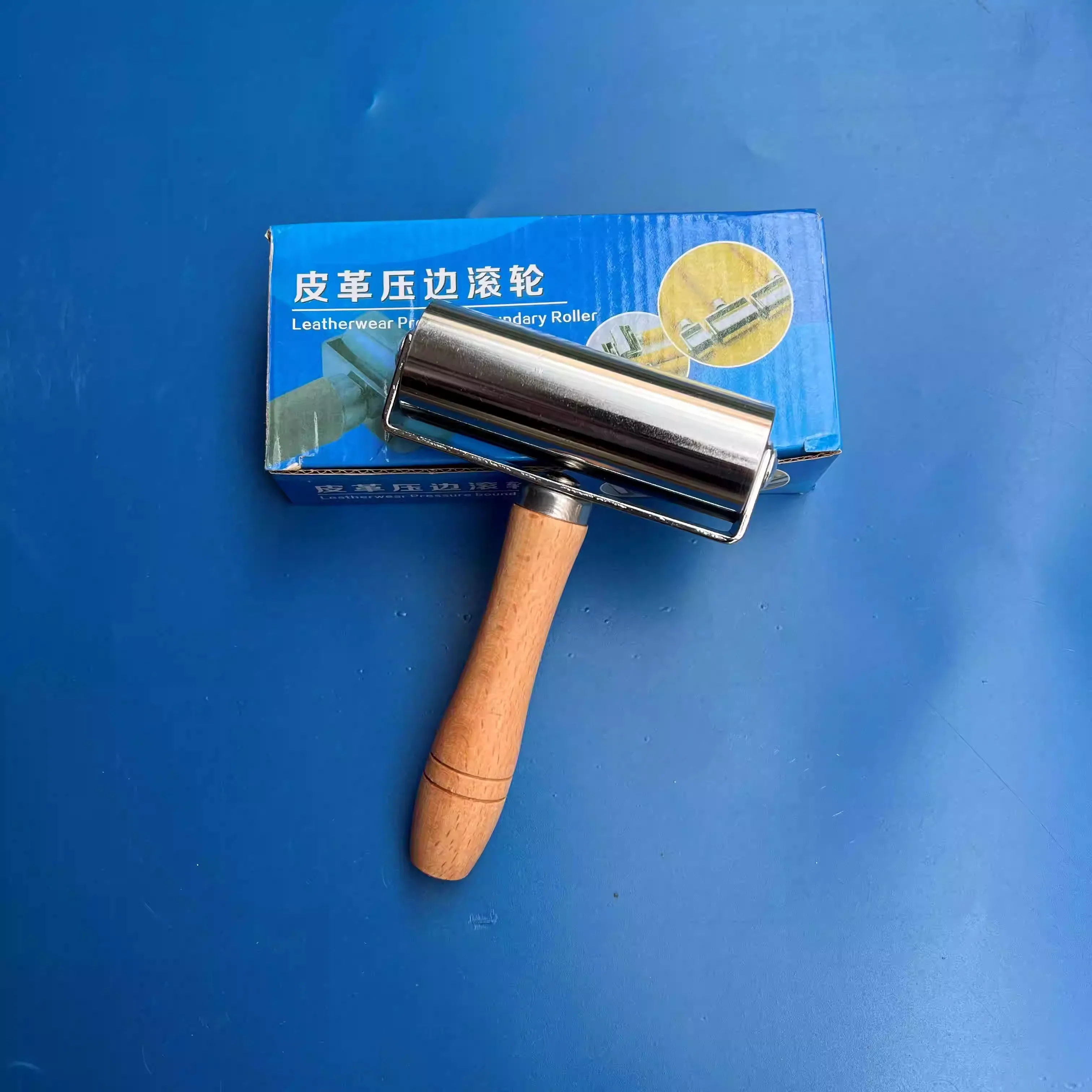 Press Edge Roller Leather Craft Glue Laminating Tool Leather Edge Creaser Smoother Steel Iron Roller DIY Handmade 25/60/100 for leather tools,leather craft tools,leather craft tool