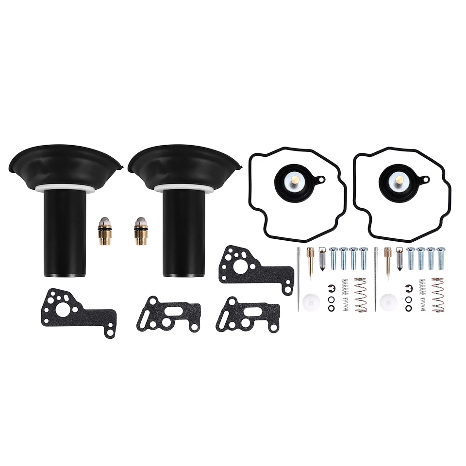 2-Piece Carburetor Rebuild Kit For Yamaha Virago 535 XV535 (1990-2000) – Includes Diaphragms & Gaskets
