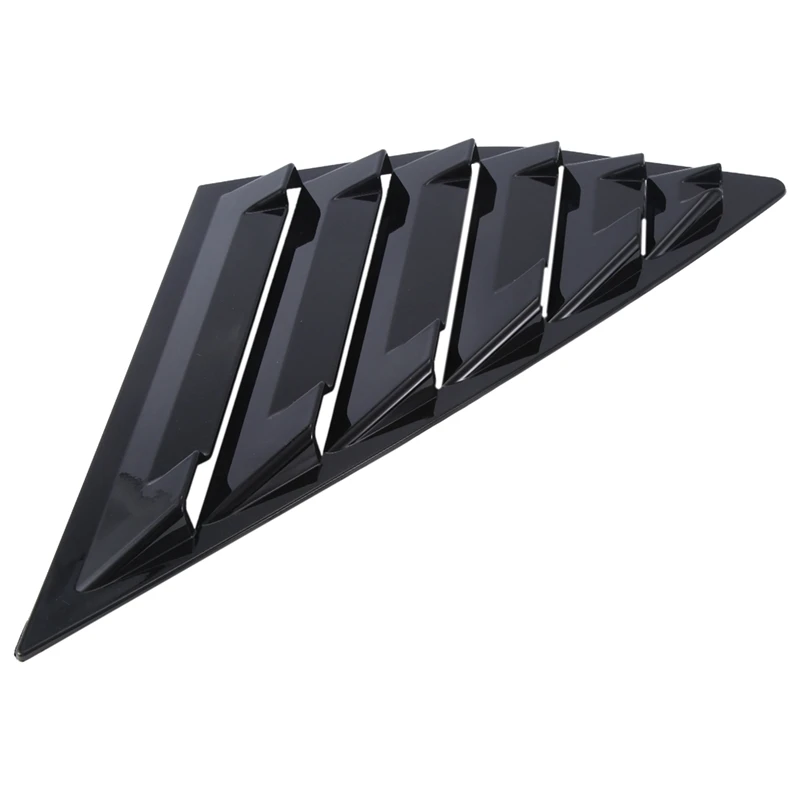 A13F-자동차 뒷 창 블라인드 Ford Focus MK3 Hatchback 2012-2018 용 측면 Tuyere Louvers 벤트 커버