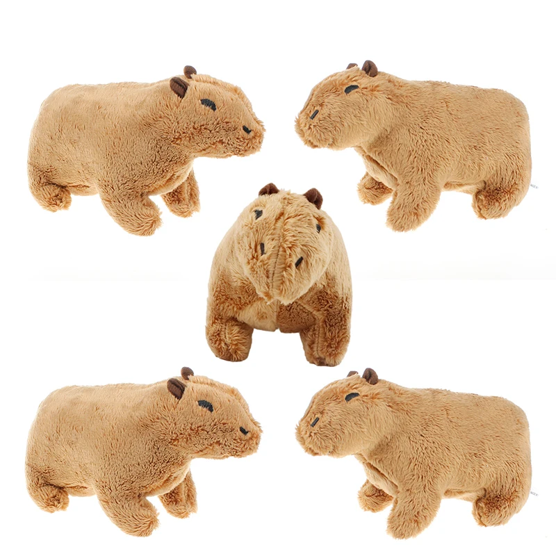 

Simulation Animal Capybara Plush Toys Cute Capybara Plushie Dolls Stuffed Soft Animals Children Toys Kids Peluche Christmas Gift