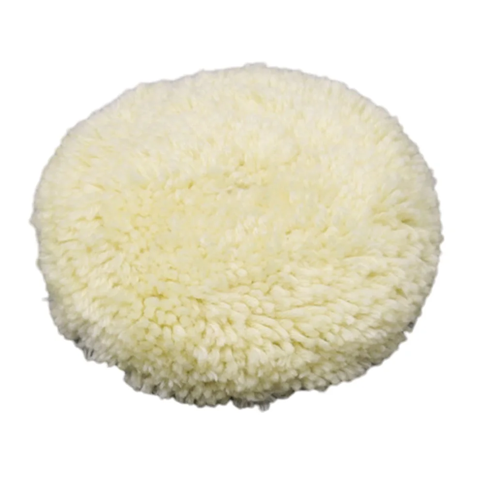 5/6/7 Inch Wool Waxing Buffing Pad Tool Car Polish Disc Circle Auto Polishing Detailing Cleaning Tool Accessories phyhoo carving engraving wax goldsmith tool jewelry waxing for injection setting jewelry making model