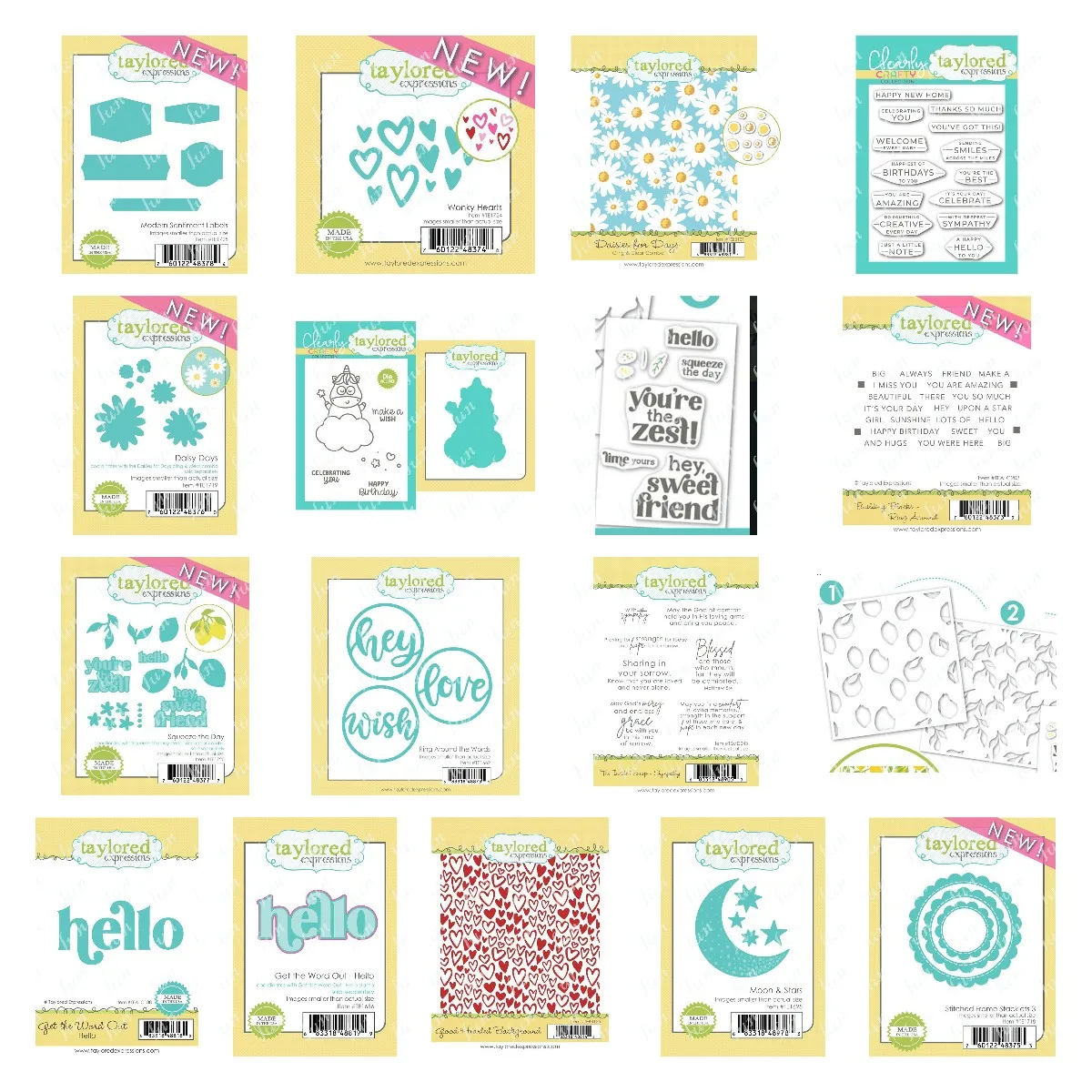 

Metal Cutting Dies and Clear Stamps Stencils Diy Scrapbooking Stencil Daisy Moon Stars Sentiment Labels Paper Cards Handmade