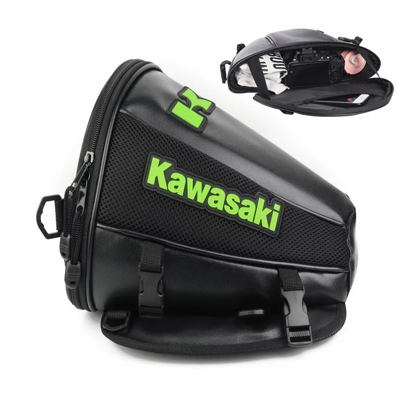 Motorcycle Tail Bag Rear Seat Package Travel Waterproof Motorbike Tank