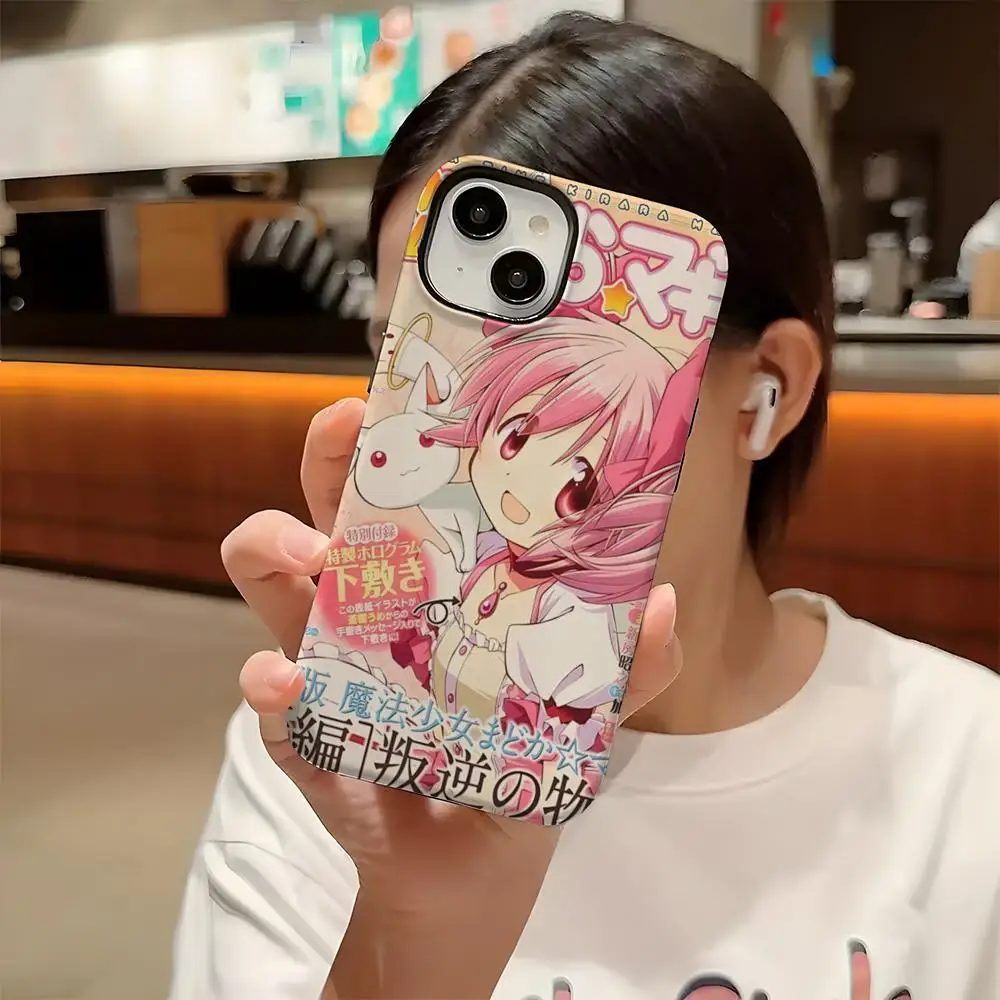 マギ 魔法少女まどか☆マギカ スマホケース ハードPC iPhone 16 Pro