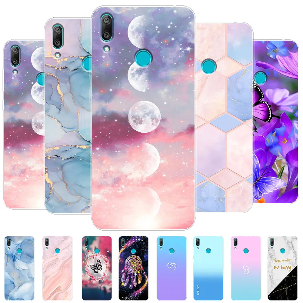 Per Huawei Y7 Y6 Y6S 2019 Custodia Morbida In Silicone Trasparente Per Huawei Y7 Y6 Prime 2019 Per Huawei Y6 Pro 2019 Paraurti Fundas