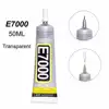 Zhanlida e7000 50ml Clear Contact  Fabric Leather Clothing DIY Adhesive Multipurpose Diamond Crastal Jewelry Wedding Dress Glue 3