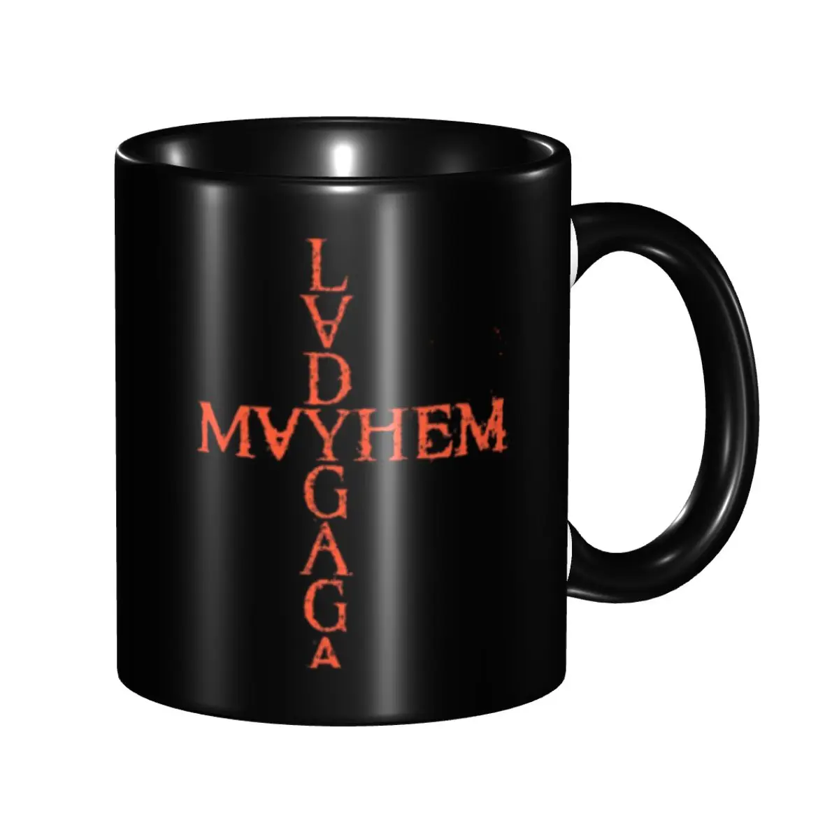 2025 Lady Gaga Mayhem Abracadabra Merch Mug Fun Lady in Red Coffee
