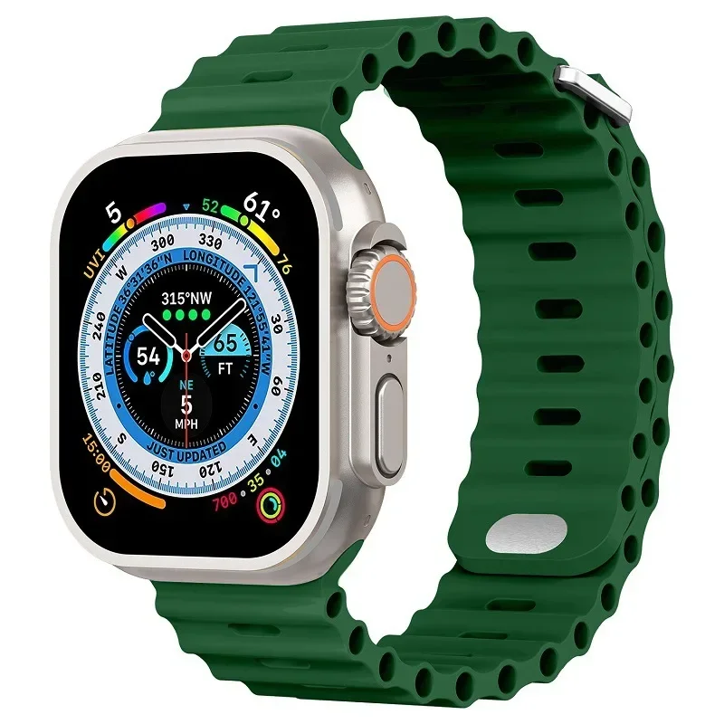 Ocean Silicone Watch Band Strap - Premium Durable Design
