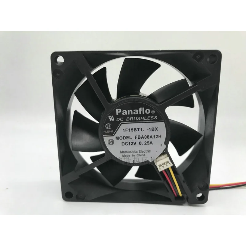 

Новый вентилятор охлаждения для Panaflo FBA08A12H 12V 0.25A 8CM 8025 3-проводной Вентилятор охлаждения