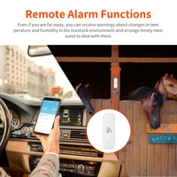 Tuya WiFi Temperature Sensor Home Automation Casa Smart Home Notification Room Thermometer And Humidity Supports Alexa Google - Image 5