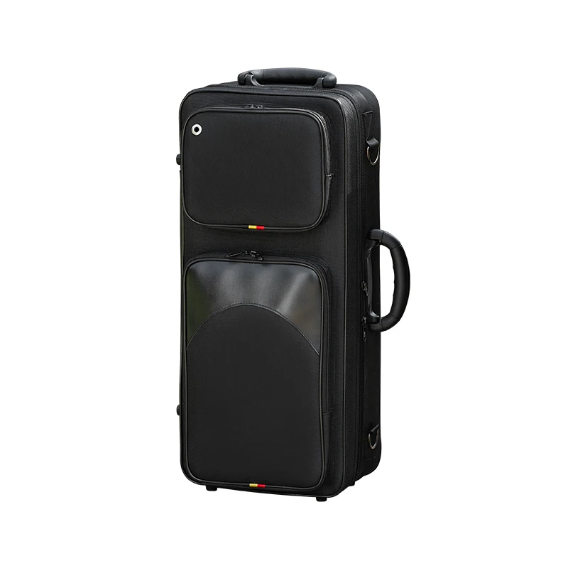 E-Flat Alt-Saxophon-Koffer mit Großer Seitentasche, Tragbarer Rucksack, Instrumentenspezifische Schutzbox, Tragetasche, Aufbewahrungsbox – Detail 13