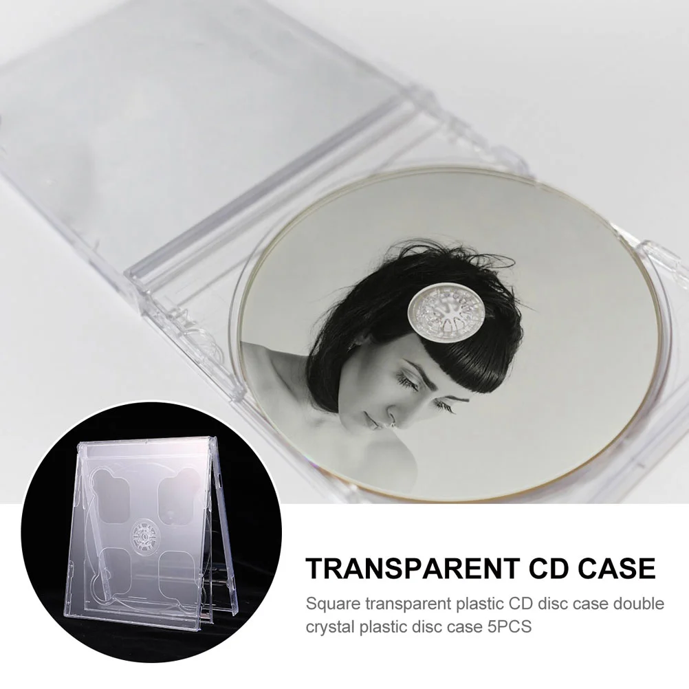CD 보관 케이스, 싱글 클리어 쥬얼 디스크, 거치대 미디어 비디오, DVD 빈 케이스 패키지