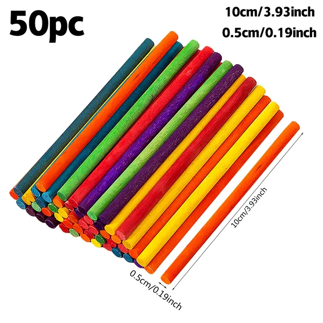 Picks Stickswooden És Diyers A Kézműves Botok Sticksarts Fa Keményfa Méhészkészletkészlet Készlet Méh Tartó Doboz - Image 5