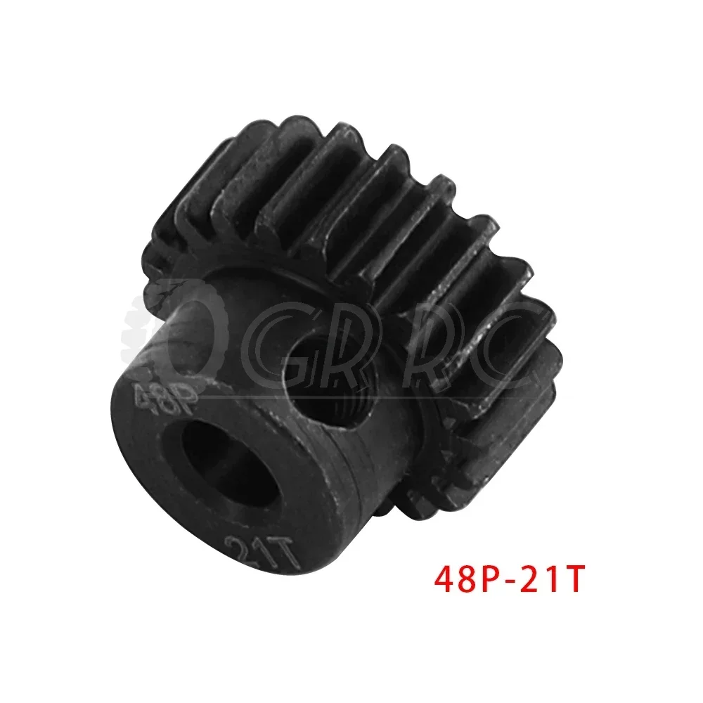 Tamiya Truck 7075 Aluminum Alloy 48P 3.175mm Pinion Gear Sets 13T-39T Motor Gears Fit 3.175mm Shaft For HPI Losi Axial Tamiya 1/10 RC Car 19t Pinion Gear 32p
