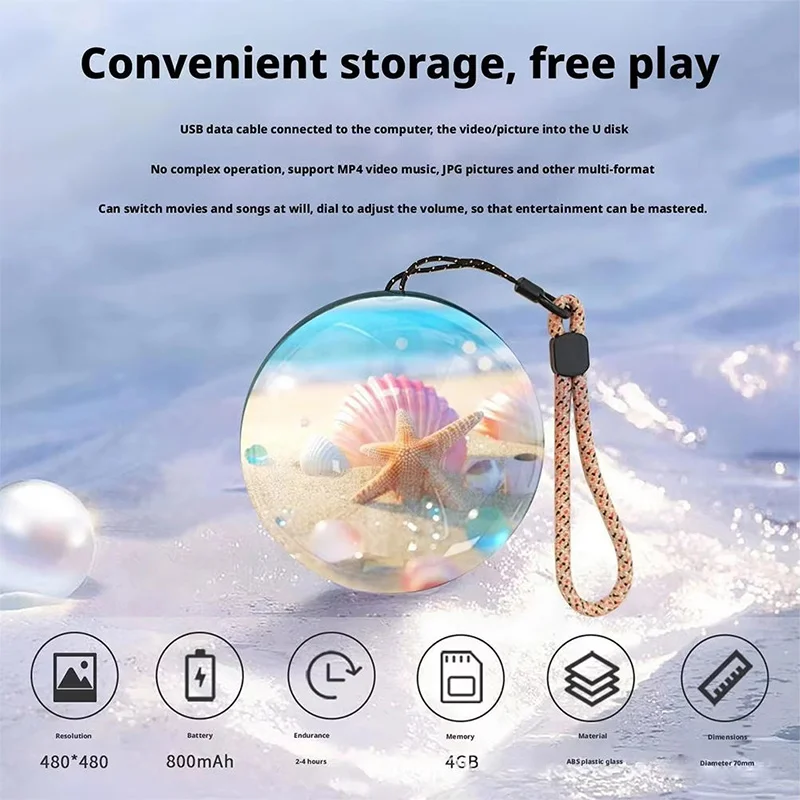 3D Video Player Audio Video Display 1