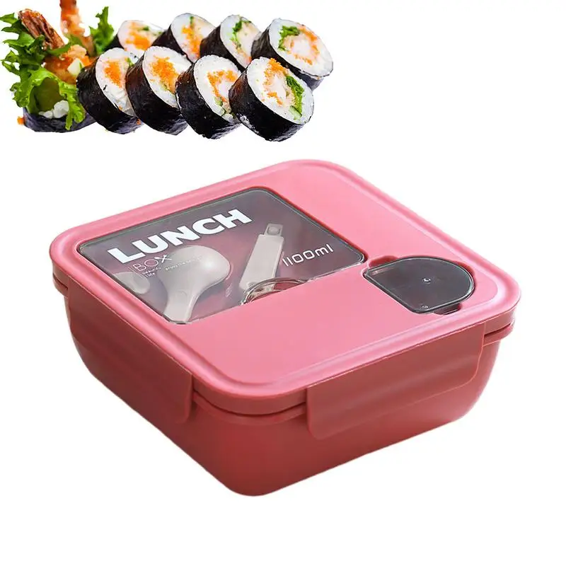 

Compartment Snack Containers 3 Compartment Lunchable Container With Fork Large Salad Bowl With 3 Compartments Leak-Proof