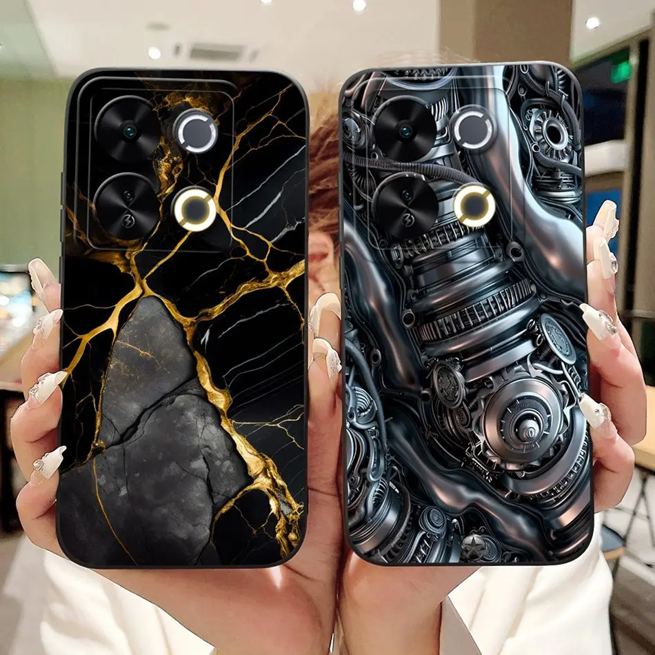 Fashion Dusk Beach Painting Shockproof Silicone Phone Case