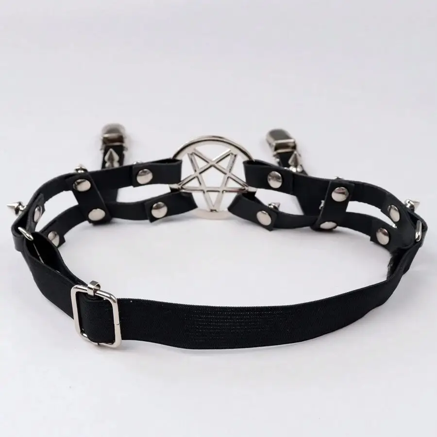Garter Belt 1PC Women Sexy Rivets Leg Ring Rock Pub Punk Party Club Gothic Femmal Suspender garter belt leg garter