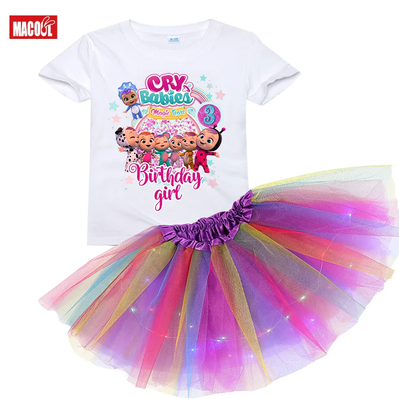

Girls Birthday Tutu Dress Girl Party Outfit Shoes-shirt Birthday Girl Outfits Dress Little Girl Clothing Set Christmas Present